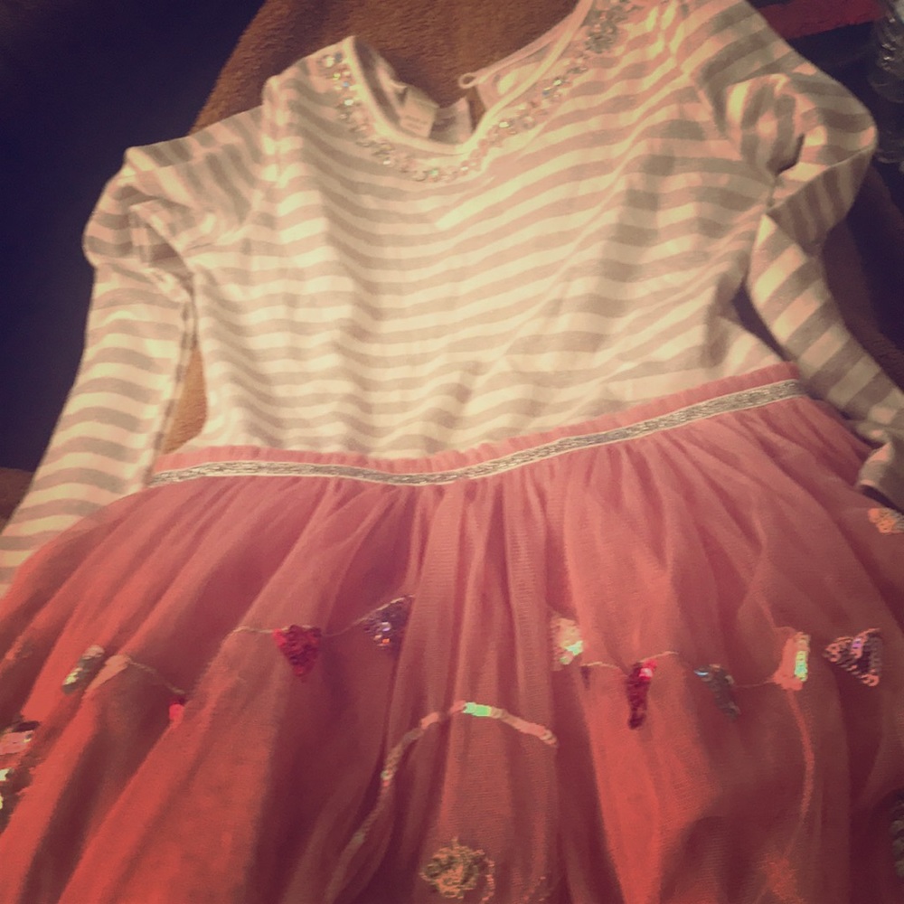 Girls beaded dress